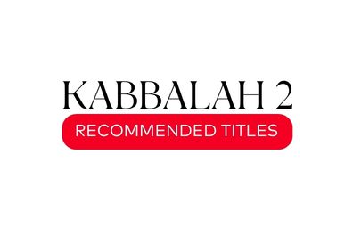 Kabbalah 2 Recommended Books