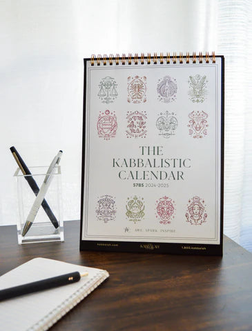 Kabbalistic Desktop Calendar 2024-2025