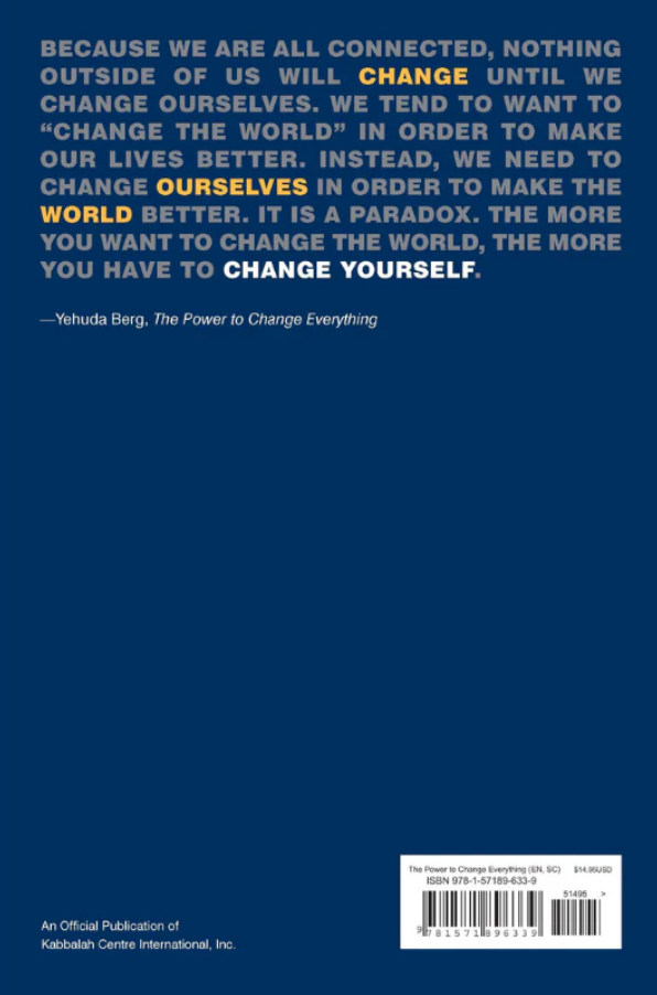 Kabbalah: The Power to Change Everything