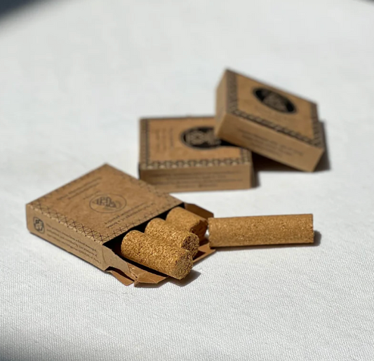 INCA Palo Santo hand-pressed Incense Briquettes Box