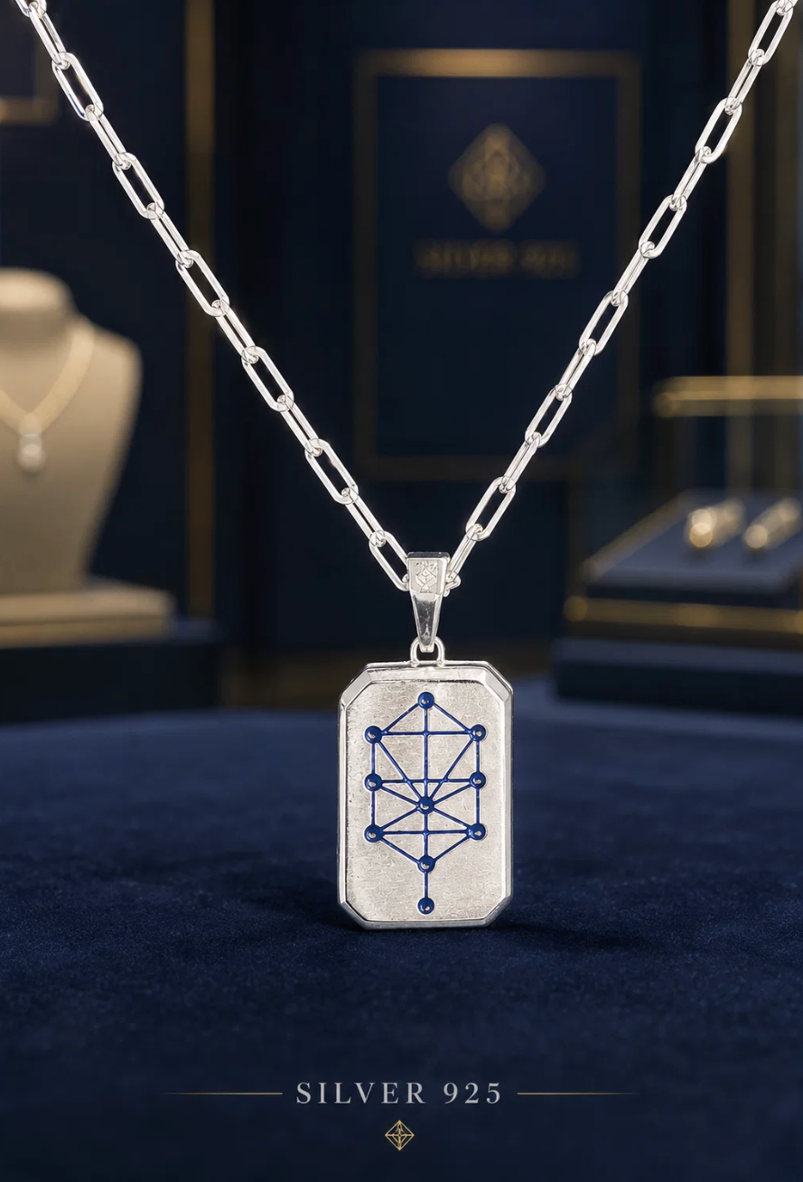 The Nano Zohar Necklace Silver