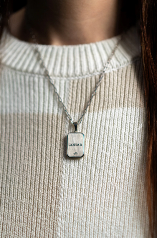 The Nano Zohar Necklace Silver